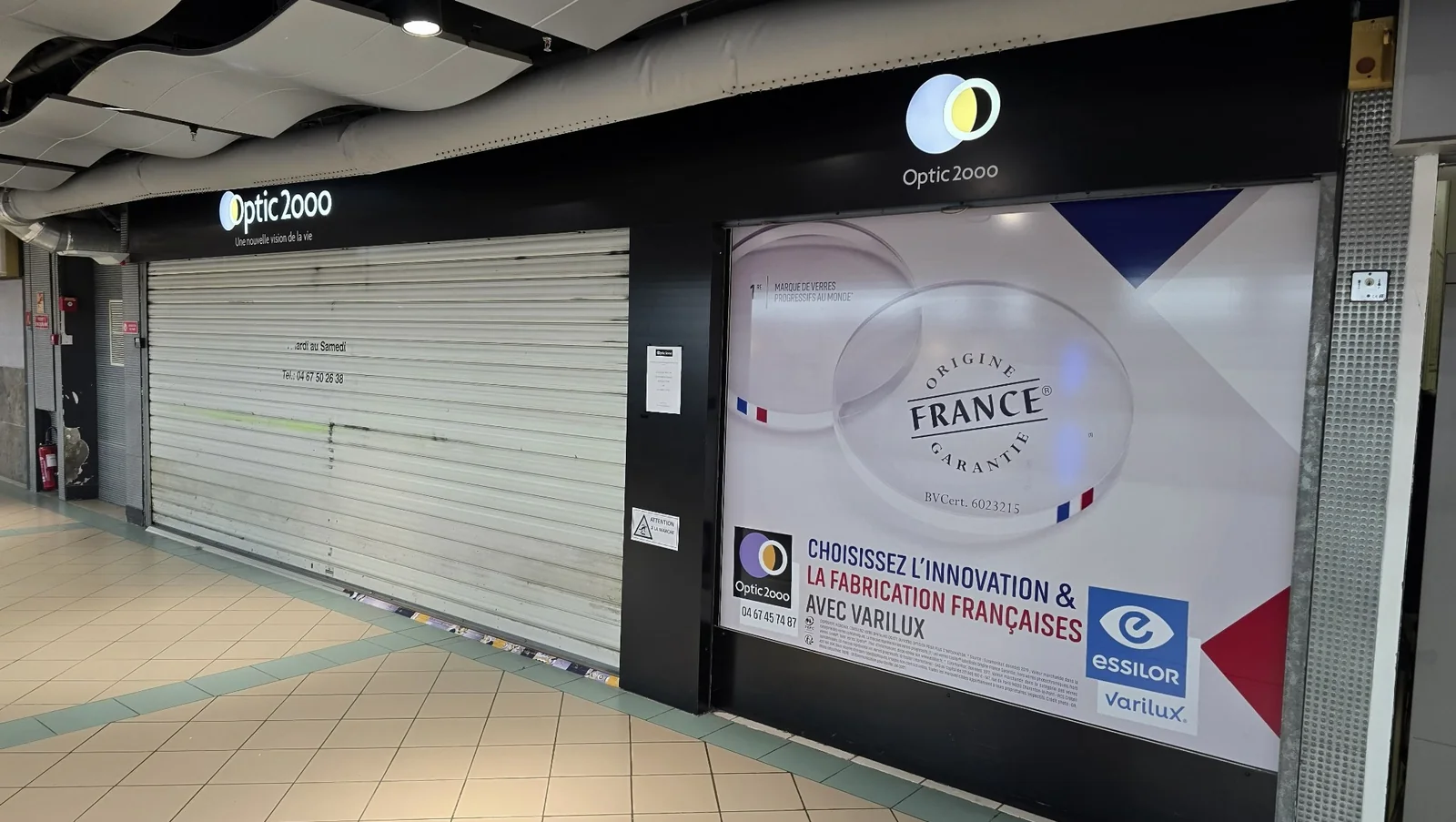 Rénovation enseigne avant